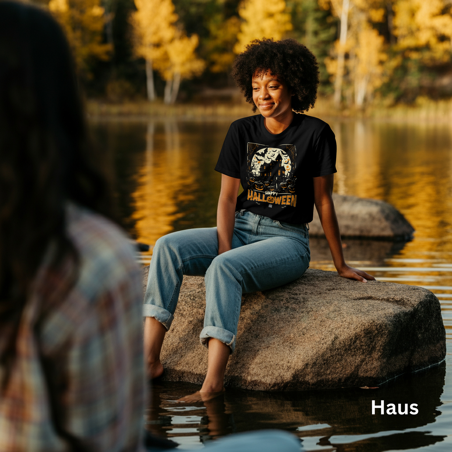 Entdecke das schwarze Halloween-Shirt in fünf Motiven